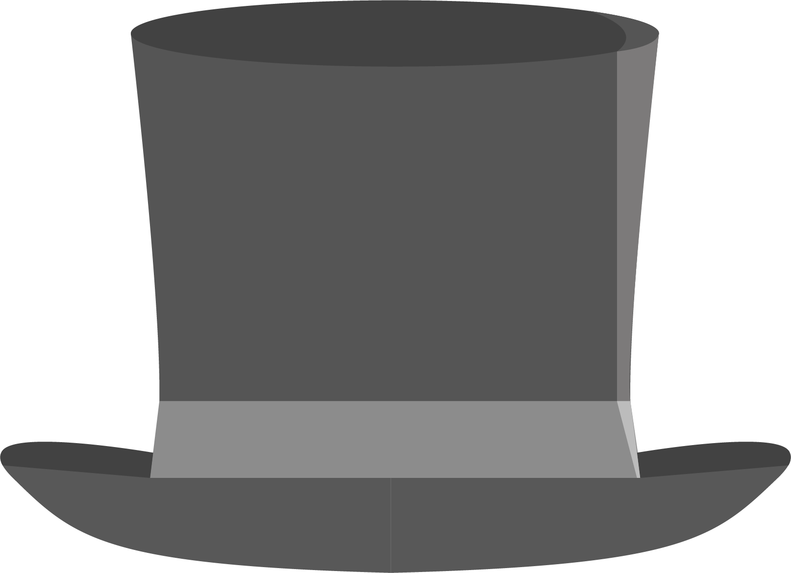 black and white magicians hat